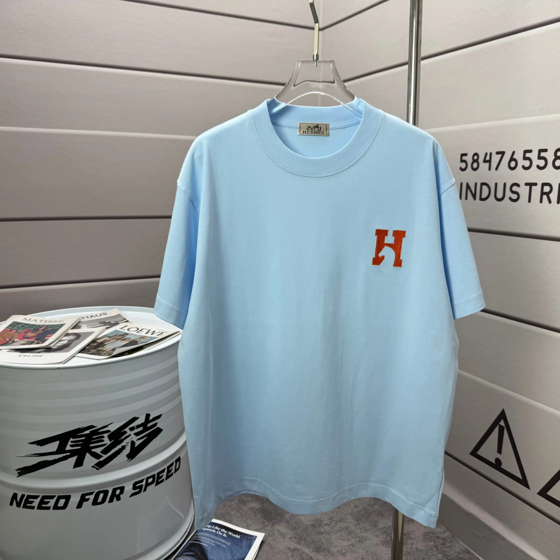 # Herme* * 2026 New Arrival Classic T Same Style ：Black White Purple Green Blue Size： S （90-130 ） M （120-150 ） L （140-165 ） XL （160-180 ） XXL （180-210 ）
